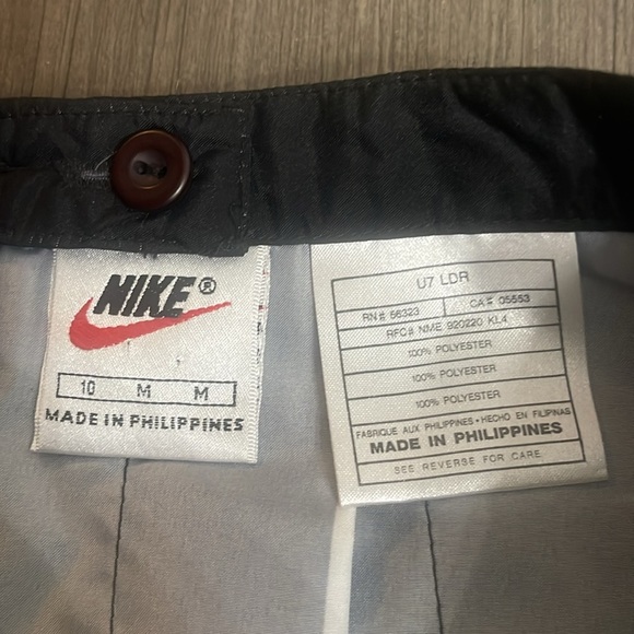 Nike Vintage 1990’s B&W Pleated Tennis Skirt Size 10/M - Picture 6 of 7